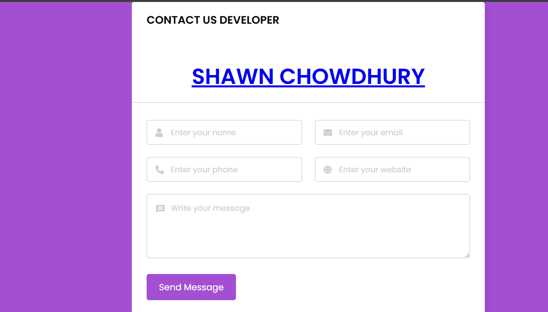 Contact From